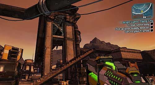 Bright Lights Flying City Main Missions Walkthrough For Borderlands