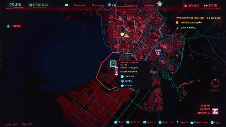 Cyberpunk Lex Talionis Cyberpsycho Sighting Walkthrough