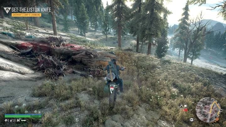 Days Gone Lost Lake Map Important Locations Gamepressure