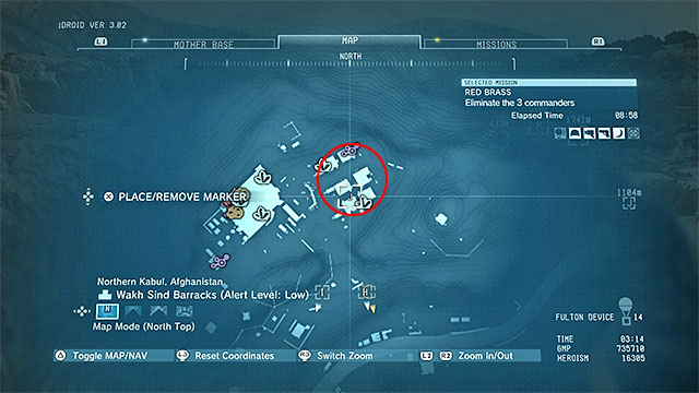 Locating The Three Commanders Walkthrough Metal Gear Solid V The