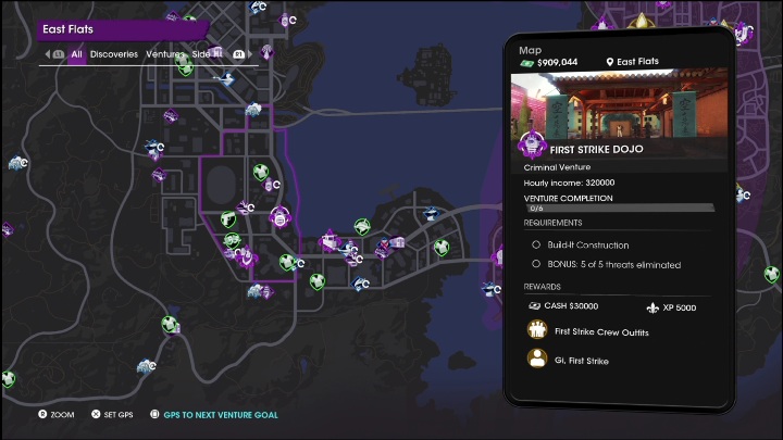 Saints Row First Strike Dojo Venture Description Gamepressure