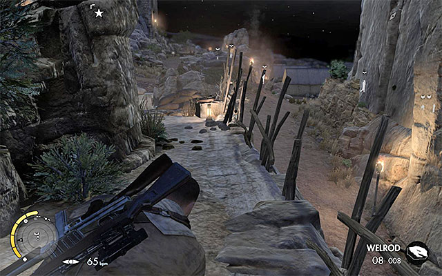 Approaching The Fort Mission Fort Rifugio Sniper Elite Iii