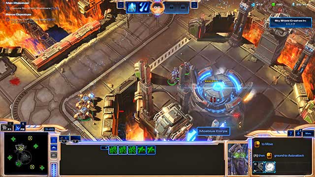 Mission Sky Shield Campaign Legacy Of The Void Starcraft Ii