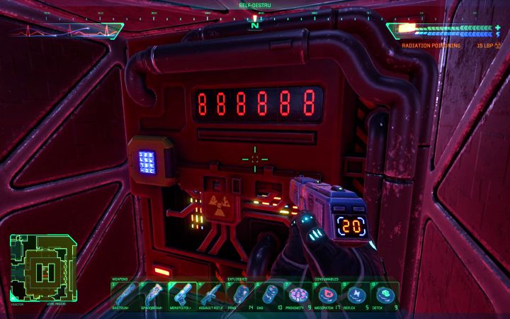 System Shock Remake Reactor Self Destruct Procedure Puzzle