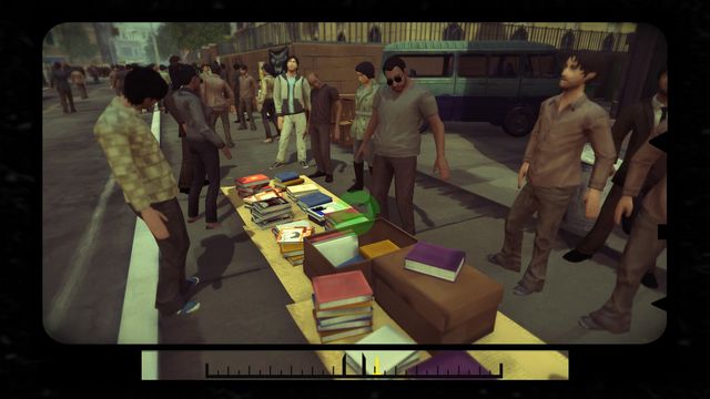 Books stand on the second part of the street. - Chapters 1-9 - Stories - 1979 Revolution: Black Friday - Game Guide and Walkthrough