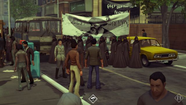 This is where you receive the Divided Religious Front entry - Chapters 1-9 - Stories - 1979 Revolution: Black Friday - Game Guide and Walkthrough