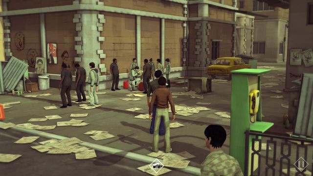 Here, you can receive the Line of Defense entry after you have taken a photo of the men by the tanks. - Chapters 10-19 - Stories - 1979 Revolution: Black Friday - Game Guide and Walkthrough