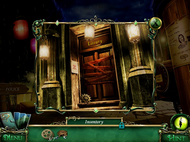 Town square: in front of the library - Collectibles - Collectibles and puzzles - 9 Clues: The Secret of Serpent Creek - Game Guide and Walkthrough