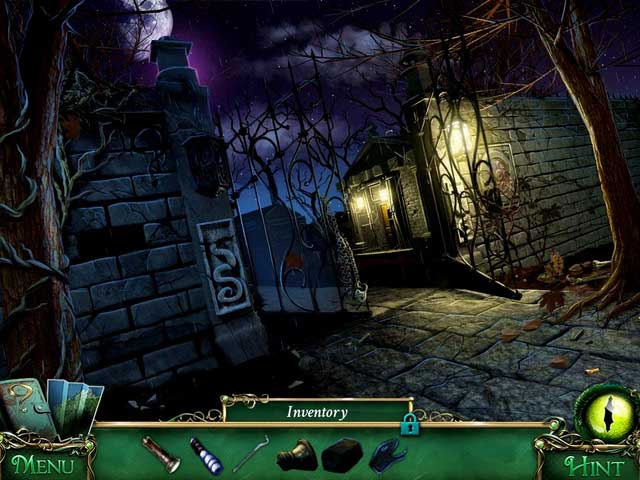 Cemetery: On wall on the left - Clues - Collectibles and puzzles - 9 Clues: The Secret of Serpent Creek - Game Guide and Walkthrough