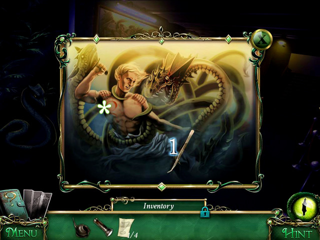 Approach the painting on left - Museum - Main storyline - 9 Clues: The Secret of Serpent Creek - Game Guide and Walkthrough