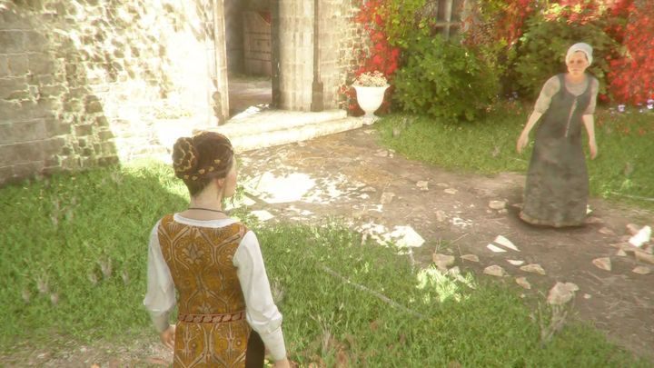 After this conversation, the mansion will be attacked - A Plague Tale Innocence: Chapter 1 Legacy of De Rune Family walkthrough - Walkthrough - A Plague Tale Guide