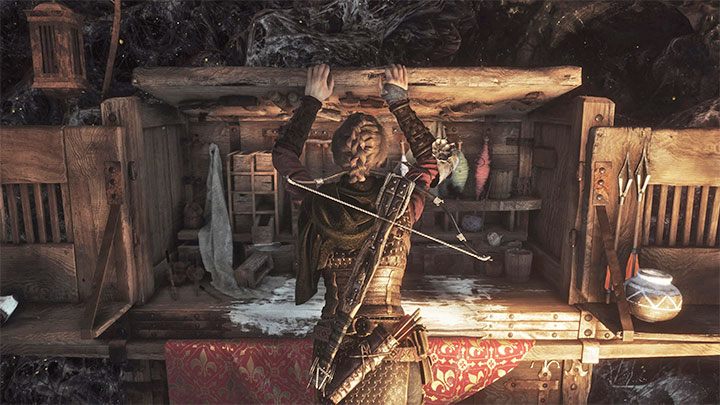 The most important use of knives is to open locked workbenches - an example is shown in the picture - Plague Tale Requiem: How to carry more knives, what are the uses? - FAQ - A Plague Tale Requiem Guide, Walkthrough