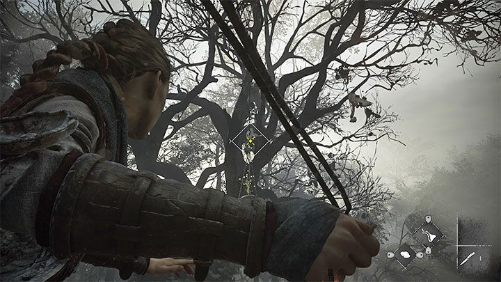 Approach the large tree to the left - Plague Tale Requiem: Chapter 3 (A Burden of Blood) - list of secrets - Hugo Herbarium and Souvenirs - A Plague Tale Requiem Guide, Walkthrough