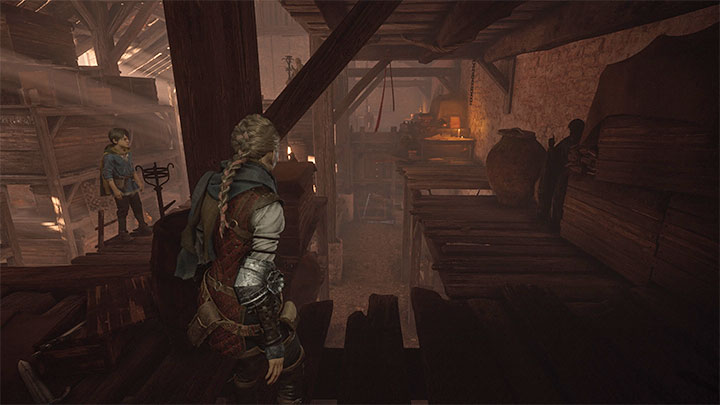 You must now reach the newly unlocked passage from the other side - Plague Tale Requiem: Chapter 3 (A Burden of Blood) - list of secrets - Hugo Herbarium and Souvenirs - A Plague Tale Requiem Guide, Walkthrough