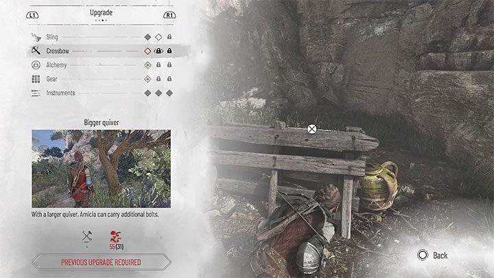 By default, you can carry only 2 bolts and this may not be enough for using the crossbow regularly - Plague Tale Requiem: How to unlock crossbow? - FAQ - A Plague Tale Requiem Guide, Walkthrough