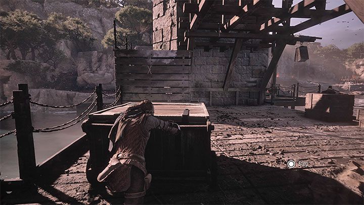 Set out for the stone structure by the river - Plague Tale Requiem: Chapter 5, Find a way to reach the boat - walkthrough - Chapter 5 - In Our Wake - A Plague Tale Requiem Guide, Walkthrough