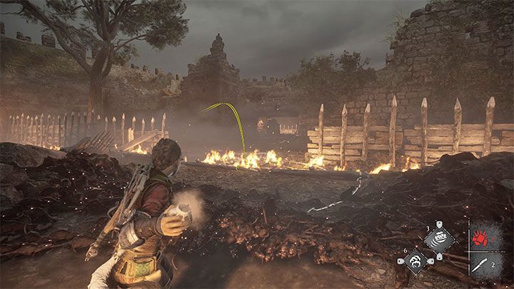 Return to the main courtyard and use Ignifiers to create light sources you can reach with the prism - Plague Tale Requiem: Chapter 10, Survive the assault - walkthrough - Chapter 10 - Bloodline - A Plague Tale Requiem Guide, Walkthrough