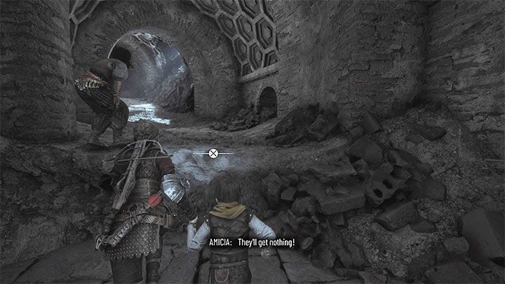 Time for another escaping sequence - this one can be quite challenging - A Plague Tale Requiem: Chapter 11, Open the gate - walkthrough - Chapter 11 - The Cradle of Centuries - A Plague Tale Requiem Guide, Walkthrough