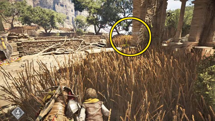 You'll eventually reach an area guarded by a single enemy - Plague Tale Requiem: Chapter 9, Find a way around the checkpoint - walkthrough - Chapter 9 - Tales and Revelations - A Plague Tale Requiem Guide, Walkthrough