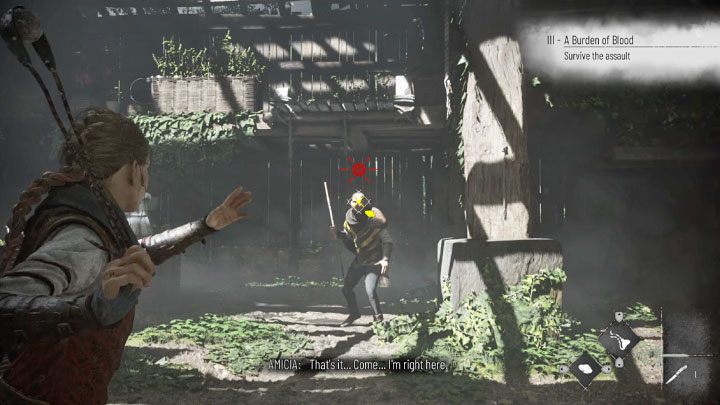 That's not all, as new enemies will begin to appear in the barn - eliminate them in direct confrontations - Plague Tale Requiem: Chapter 3, Find and rescue Lucas - walkthrough - Chapter 3 - A Burden of Blood - A Plague Tale Requiem Guide, Walkthrough