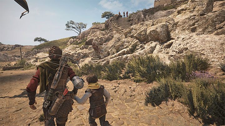 The second statue is by the path that runs beside the farm - Plague Tale Requiem: Chapter 9, Explore The Island - walkthrough - Chapter 9 - Tales and Revelations - A Plague Tale Requiem Guide, Walkthrough