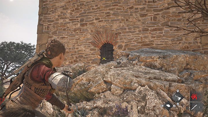 Unfortunately, the main door of the tower is locked - Plague Tale Requiem: Chapter 9 (Tales and Revelations) - list of secrets - Hugo Herbarium and Souvenirs - A Plague Tale Requiem Guide, Walkthrough