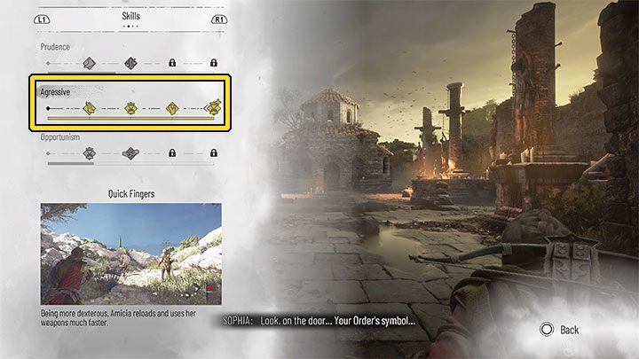 How to unlock: Fully improve the Aggressive skills - Plague Tale Requiem: Trophies / Achievements - list of all, trophy guide - Appendix - A Plague Tale Requiem Guide, Walkthrough