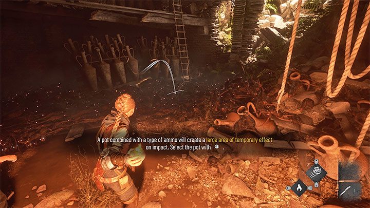 You'll unlock a new ability - creating Ignifer Pots - that explode when destroyed - Plague Tale Requiem: Chapter 2, Exit the arenas underground - walkthrough - Chapter 2 - Newcomers - A Plague Tale Requiem Guide, Walkthrough