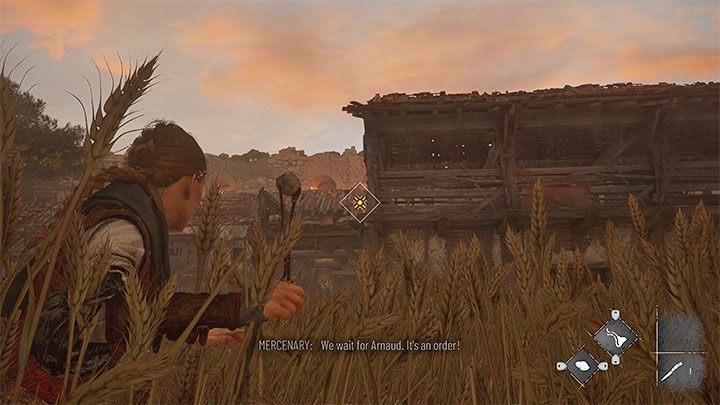 There are additional opponents in the new location - hide in tall grass to avoid them - Plague Tale Requiem: Chapter 2, Exit the arenas underground - walkthrough - Chapter 2 - Newcomers - A Plague Tale Requiem Guide, Walkthrough