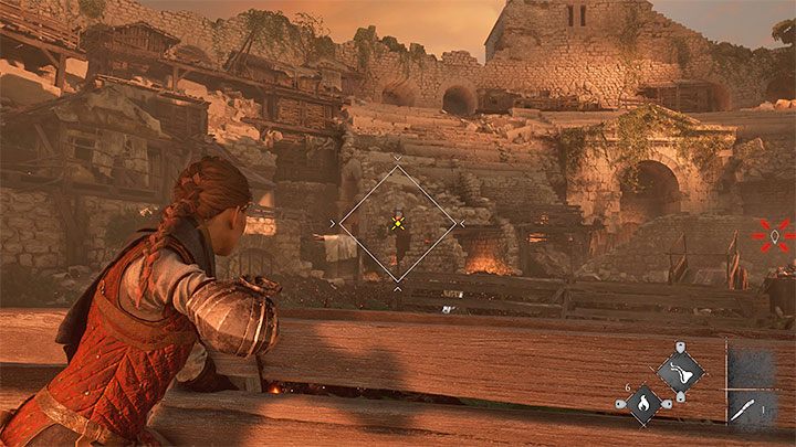 You can decide to leave the rest of the opponents be or deal with them (aside from those with headgear) - Plague Tale Requiem: Chapter 2, Exit the arenas underground - walkthrough - Chapter 2 - Newcomers - A Plague Tale Requiem Guide, Walkthrough