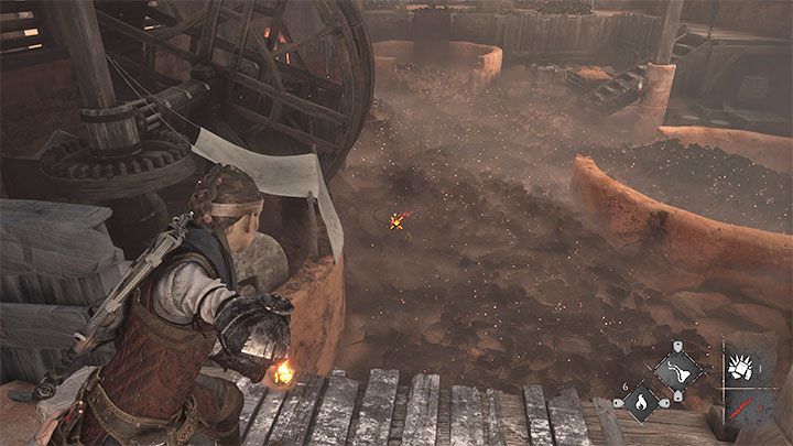 Collect crafting resources from the area and stand near the edge of the rat swarm - Plague Tale Requiem: Chapter 6, Find a way towards the coast - walkthrough - Chapter 6 - Leaving All Behind - A Plague Tale Requiem Guide, Walkthrough