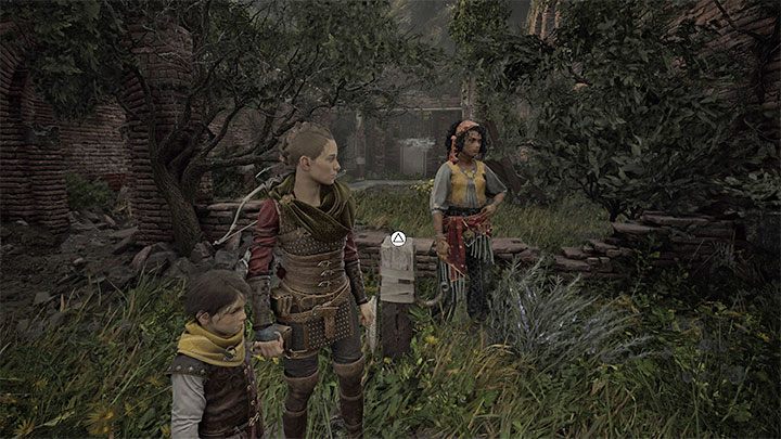 After the interaction, equip your crossbow and - Plague Tale Requiem: Chapter 10 (Bloodline) - list of secrets - Hugo Herbarium and Souvenirs - A Plague Tale Requiem Guide, Walkthrough