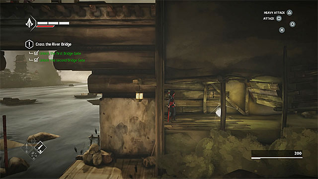 Shard is hidden in sewers under the city - Shards in sequence 8 - Hunted - Animus shards - Assassins Creed Chronicles: China - Game Guide and Walkthrough