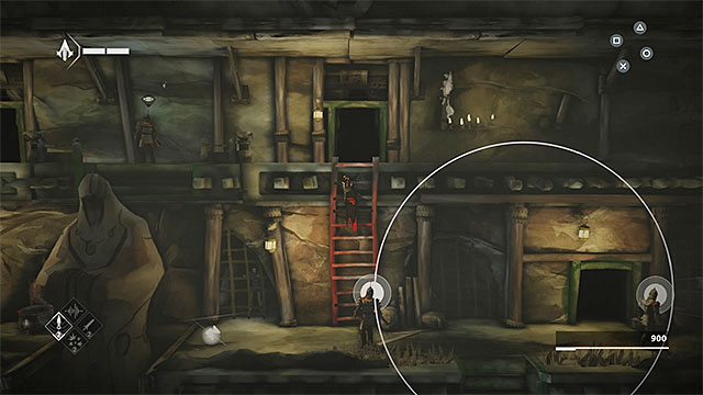Disorientate two guards at once - The Return - walkthrough for sequence 2 - Walkthrough - Assassins Creed Chronicles: China - Game Guide and Walkthrough