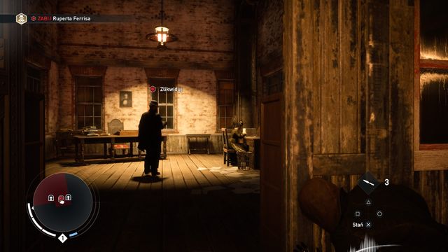 Wait until the target turns around, this will allow you to get closer. - 01 - A Spanner in the Works | Syndicate Sequence 1 Walkthrough - Sequence 1 - Assassins Creed: Syndicate Game Guide & Walkthrough