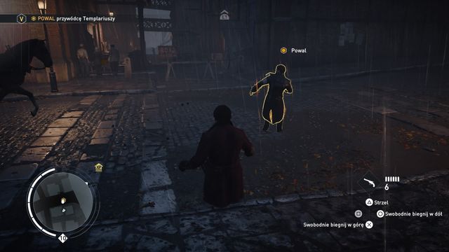 You will catch the enemy on the street. - 01 - Operation Dynamite Boat | Queen Victoria Memories - Queen Victoria Memories - Assassins Creed: Syndicate Game Guide & Walkthrough