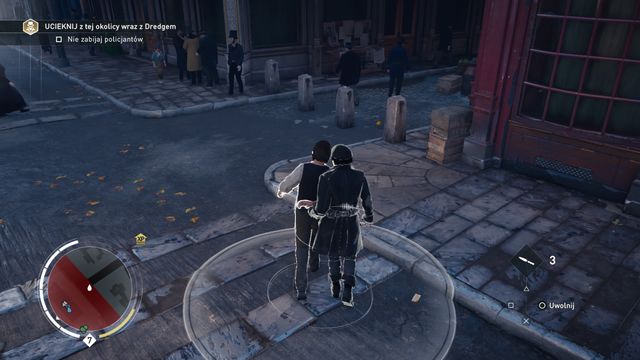 If you will be noticed and then you regain anonymity, you will be able to kidnap the target outside the bank building. - 01 - A Case of Identity | Syndicate Sequence 6 Walkthrough - Sequence 6 - Assassins Creed: Syndicate Game Guide & Walkthrough