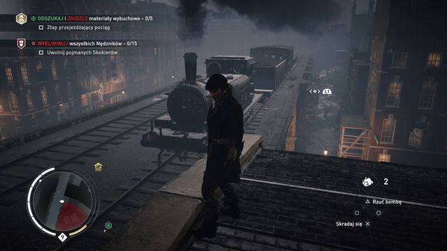 Jump on the riding train after the conversation. - 01 - Strange Bedfellows | Syndicate Sequence 8 Walkthrough - Sequence 8 - Assassins Creed: Syndicate Game Guide & Walkthrough