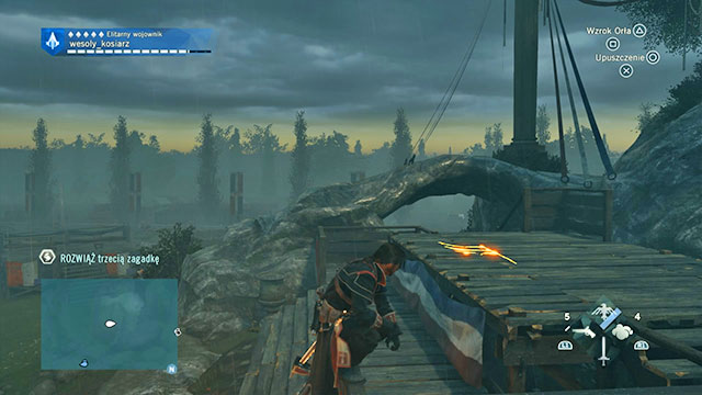 The third solution is on Champs-de-Mars on the platform, next to the building of the Highest Being - Side quests | Invalides map in AC Unity - Invalides - Assassins Creed: Unity Game Guide & Walkthrough