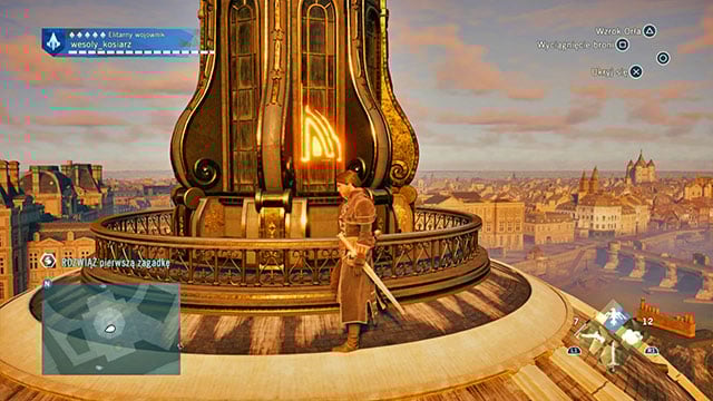 The first solution is atop the dome, on the wall of its final - Side quests | Faubourg Saint-Germain map in AC Unity - Faubourg Saint-Germain - Assassins Creed: Unity Game Guide & Walkthrough