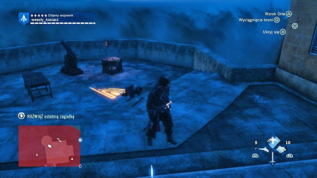 The third solution is atop the Eastern Observatory tower, on the floor - Side quests | Faubourg Saint-Germain map in AC Unity - Faubourg Saint-Germain - Assassins Creed: Unity Game Guide & Walkthrough