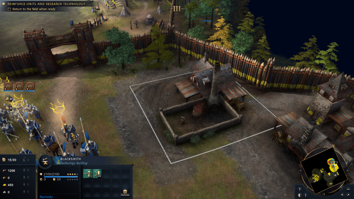 After killing 15 English soldiers, you will end the first part of the battle - your army will leave the arena - Age of Empires 4: The Combat of the Thirty (The Hundred Years War) - walkthrough - The Hundred Years War - Age of Empires 4 Guide