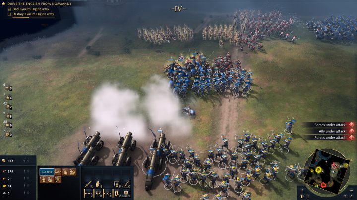 Allied squad from the north will join your army - Age of Empires 4: The Battle of Formigny (The Hundred Years War) - walkthrough - The Hundred Years War - Age of Empires 4 Guide