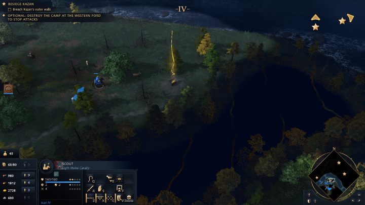 Construct military buildings and a Monastery - Age of Empires 4: The Siege of Kazan (The Rise of Moscow) - walkthrough - The Rise of Moscow - Age of Empires 4 Guide