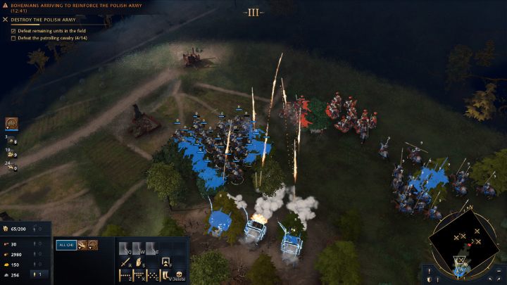 Send a squad of archers to lure out enemy troops who are north of your settlement - Age of Empires 4: The Battle of Liegnitz (The Mongol Empire) - walkthrough - The Mongol Empire - Age of Empires 4 Guide