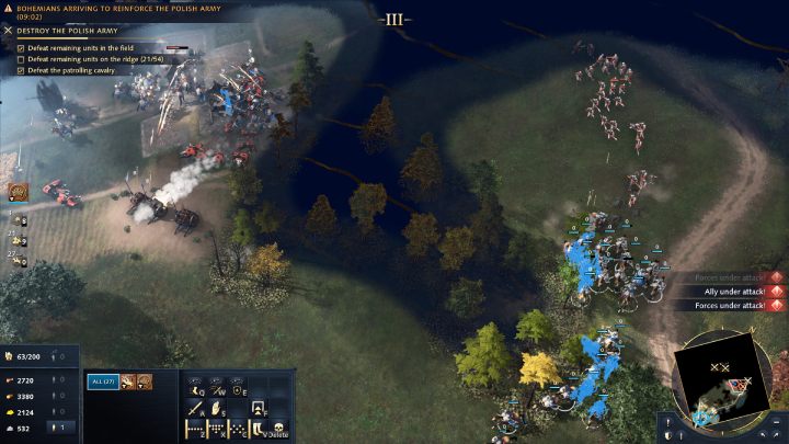 Send a squad of archers to defeat a small group of spearmen - Age of Empires 4: The Battle of Liegnitz (The Mongol Empire) - walkthrough - The Mongol Empire - Age of Empires 4 Guide