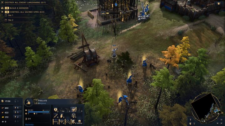 The Prelate, a unique religious unit of the Holy Roman Empire, will contribute to rapid economic growth from the very beginning of the game, as he's able to inspire the Villagers - Age of Empires 4: Holy Roman Empire - Civilization - Civilizations - Age of Empires 4 Guide