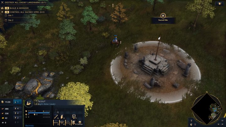 The Sacred Sites are special facilities providing many benefits - Age of Empires 4: Sacred Site - what is it? - FAQ - Age of Empires 4 Guide
