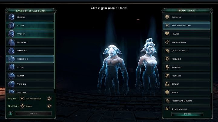 The first major option when creating a faction is choosing the race - Age of Wonders 4: Creating factions - Basics - Age of Wonders 4 Guide