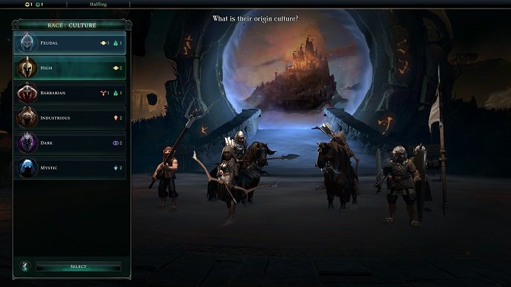 Choosing a culture will affect your future empire greatly - Age of Wonders 4: Creating factions - Basics - Age of Wonders 4 Guide